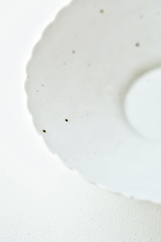 安藤雅信01乳白手浅钵M 商品图1