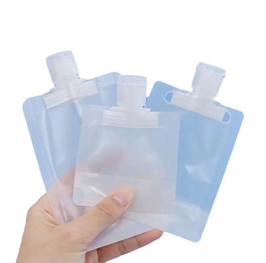 液体分装袋翻盖自立吸嘴袋旅行便携分装袋乳液分装袋小样袋 1个 商品图4