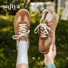 预售|Safiya/索菲娅2025秋冬美拉德复古休闲轻便时尚百搭平底德训鞋SFD3112094 商品缩略图7