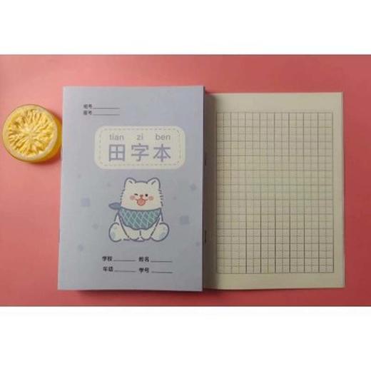 小学生作业本儿童练字拼音本田字格生字本数学语文本奖品礼物 1本 商品图4