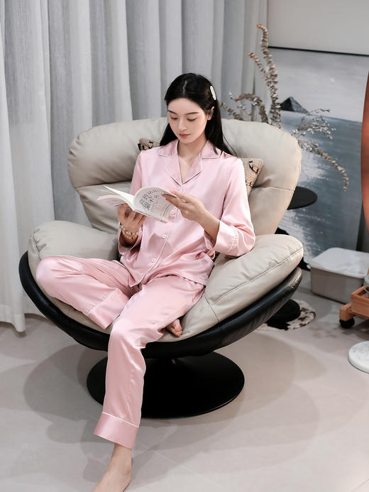 STJINGx凯喜雅| 可机洗睡衣套装-粉色[特价品] 商品图1