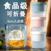 冰块模具 家用制作冰冻球 圆球形冰格冻冰块模具 圆球形储存制冰盒1个 商品缩略图0