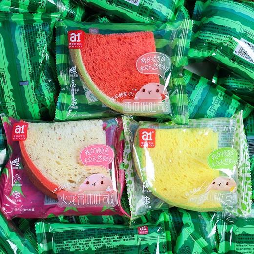 a1西瓜、火龙果、哈密瓜、奇亚籽吐司 500g/份 商品图0