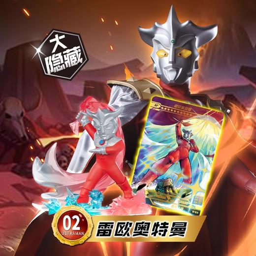 卡游 奥特曼-英雄集结系列-迷你橡皮人偶-第11弹KAYCYUTM-XPT-11 商品图2