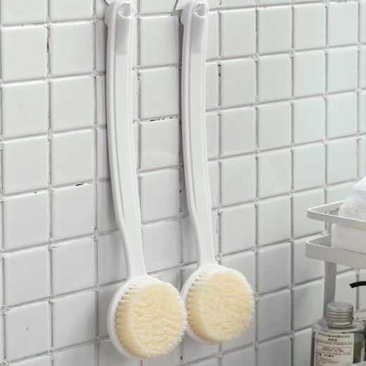 【10号清凉购直播间特价9.9】多样屋新款升级洗澡刷浴刷长柄软毛搓澡洗澡沐浴刷 商品图2
