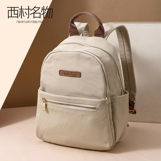 【上班通勤小背包】2025新款时尚休闲女士双肩包轻便旅行书包X35CB30721 商品图1