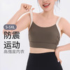 跃牌【美西西系列】裸感2025新lulu高强度防震运动内衣健身褶皱搭扣方便穿脱瑜伽文胸WX-421 商品缩略图0