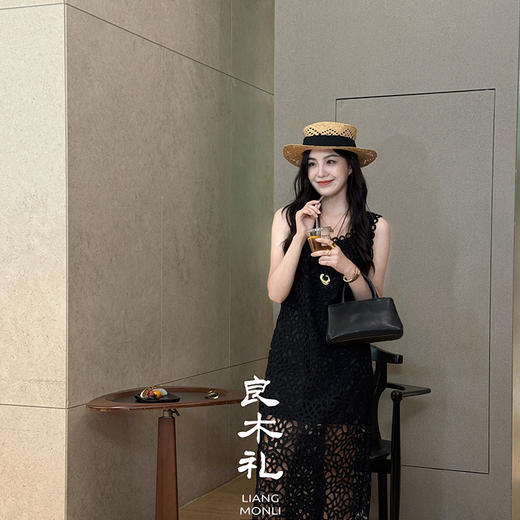 【预售7天】良木礼镂空连衣裙（L2E055） 商品图0