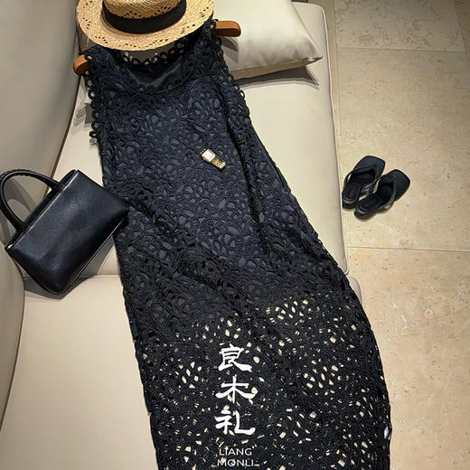 【预售7天】良木礼镂空连衣裙（L2E055） 商品图4