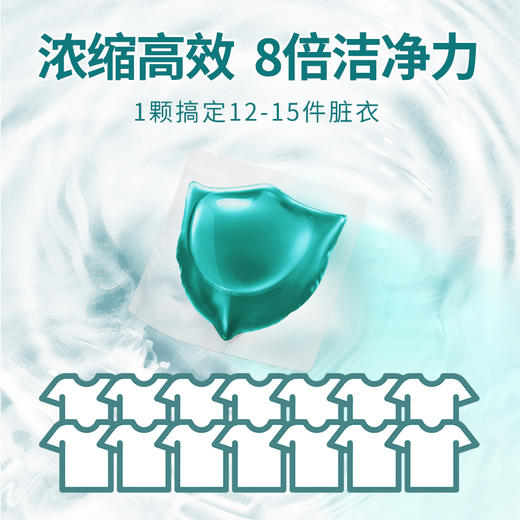 （清凉季直播）赠品-蔬果园蓝盾香水除菌洗衣凝珠8g*10颗*2包 商品图1
