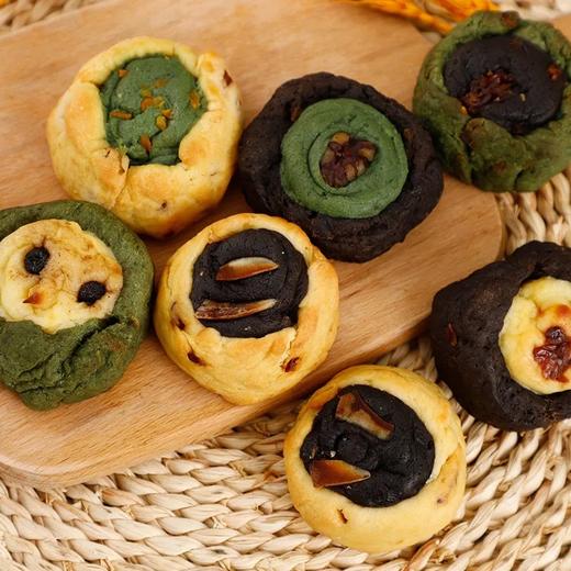 超值12个装！【轻酪无负担，代餐新主张！】乳酪司康抹茶巧克力全麦面包 早餐零食下午茶手作冰糕点心 欧包代餐-QA 商品图3