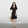 【07/16新品】熙世界法式碎花V领连衣裙女夏新款小个子围裹式系带收腰茶歇裙子 商品缩略图2