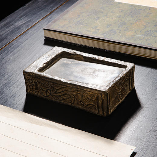 汉晋“青龙饕餮”古砖制砚 商品图9