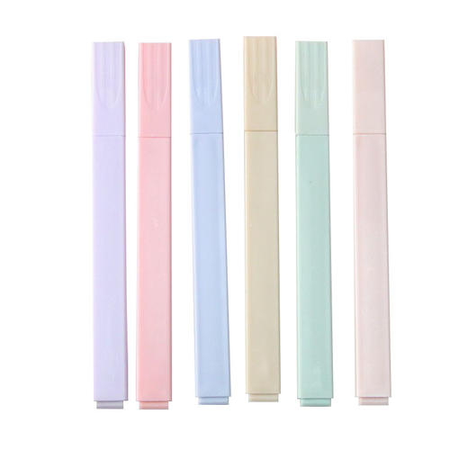 散装彩杆莫兰迪英光笔马卡龙护眼色莹光笔彩色手账笔划标记笔 1支 商品图5