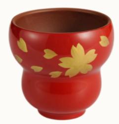 大漆葫芦小杯 红 商品图0