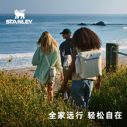 Stanley 斜挎便携杯套 大容量保温杯套汽车手柄杯史丹利杯套斜跨背带冰霸杯包潜水料 商品图4
