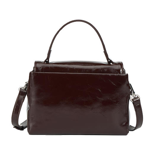 西村名物2025新款时尚通勤小方包休闲百搭单肩包韩版魅力女士斜跨包X35CA30691 商品图7