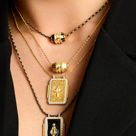 北京仓｜MYA-BAY-TALISMAN-锆石 转运珠 项链［比利时设计师］ 商品图1