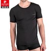 【大暑清凉购】春夏男士薄款纯色丝滑柔软圆领吸汗短袖T恤休闲P552906 商品缩略图1