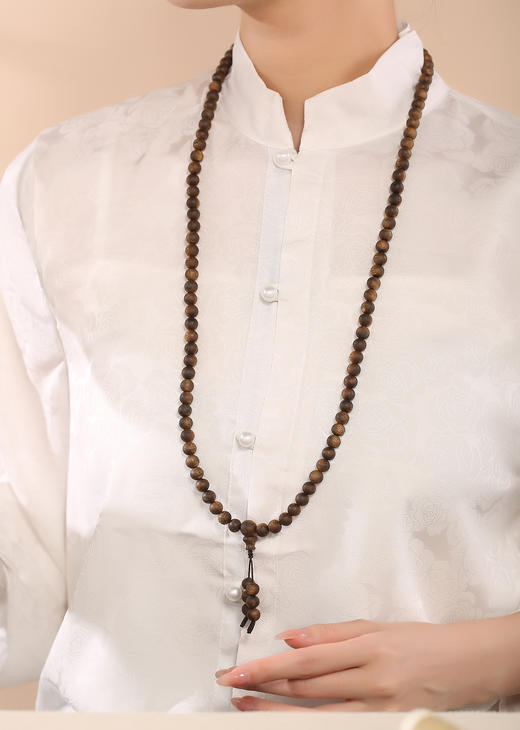 【沉香溯源】棋楠多圈手串5mm/6mm/8mm  BCQN401/BCQN372  （特殊商品请在收货之后48小时内申请退换货，过期不予处理！！！） 商品图8