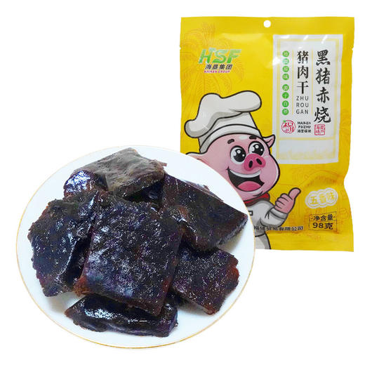 【中国农垦】海垦福猪五香味猪肉干 98g 商品图8
