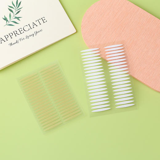 隐形双眼皮贴 40贴 美妆无痕透气双眼皮贴橄榄型内双女肿眼泡单眼皮贴 商品图0