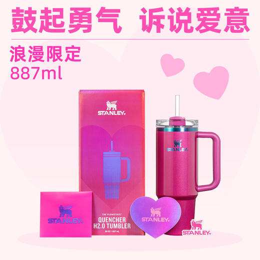 Stanley 探险系列H2.0 吸管杯887ml 深巧莓果 商品图1