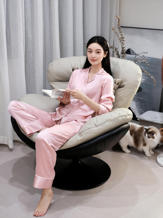 STJINGx凯喜雅| 可机洗睡衣套装-粉色[特价品] 商品图2