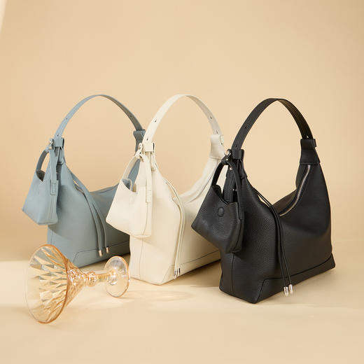 【魅力小包】西村名物简约通勤腋下包时尚潮流子母包手提包百搭单肩女包X35CA30701 商品图3