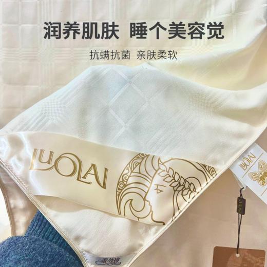  【罗莱蚕丝被】 破价清仓，售完不补！100%纯黄金蚕丝，60支提花面料，专柜正品，亲肤透气，奢享好睡眠！ 商品图4