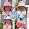 【一体设计披肩，全面防护！】夏季儿童防晒帽 新款大帽檐披肩护脖帽 可爱宝宝透气 防紫外线遮阳帽-QA 商品缩略图1