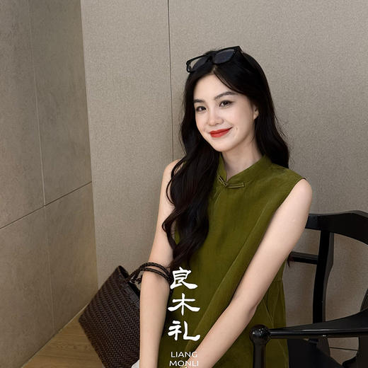 【不退不换】良木礼真丝裂纹马甲（20768） 商品图1