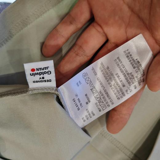 Goldwin春夏新品短袖T恤 吸湿排汗抗菌户外运动图案男女同款 商品图6