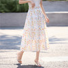 【专属特价】熙世界法式碎花吊带连衣裙女夏季新款收腰显瘦甜美气质度假风长裙 商品缩略图3