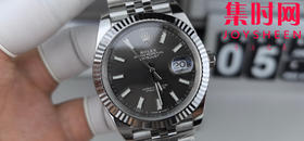 C厂劳力士日志型41mm 灰色盘 水泥灰 3235机 五珠链 904L钢 男士腕表