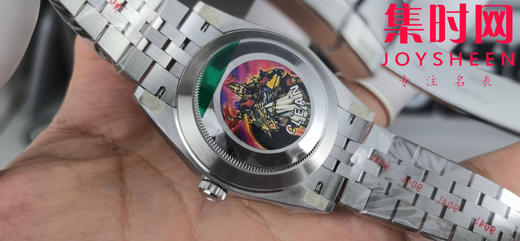 C厂劳力士日志型41mm 灰色盘 水泥灰 3235机 五珠链 904L钢 男士腕表 商品图4