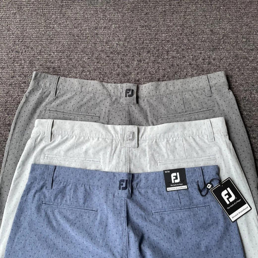 原单正品FJ 高尔夫休闲短裤，只有浅蓝36，浅灰38 42，深灰40各几件，欧码。 商品图8