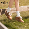 预售|Safiya/索菲娅2025秋冬美拉德复古休闲轻便时尚百搭平底德训鞋SFD3112094 商品缩略图2