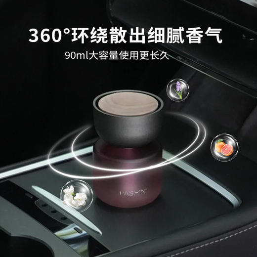 【帕世尼高端车载液体香薰】车用香水，车内香氛持久，淡香除异味。（两瓶装赠香挂，新老版随机发） 商品图1