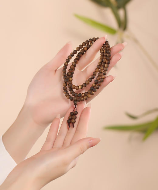 【沉香溯源】棋楠多圈手串5mm/6mm/8mm  BCQN401/BCQN372  （特殊商品请在收货之后48小时内申请退换货，过期不予处理！！！） 商品图2