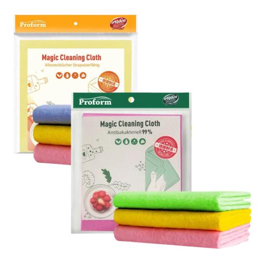 德国普乐姆不沾油魔力抹布-柔韧型/抑菌型3片/包 颜色随机专业厨房家居好帮手 118114/118115 商品图0