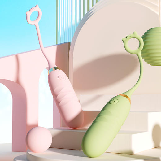 漫渺伸缩跳蛋女用自动伸缩震动棒按摩器APP远程异地遥控成人情趣 商品图4