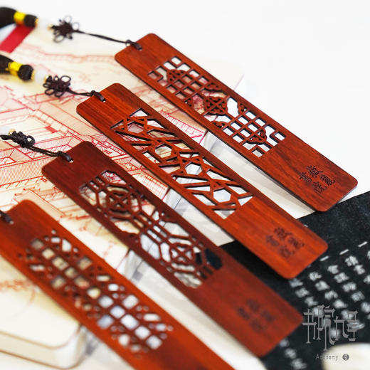 岳麓书院窗花书签 商品图0