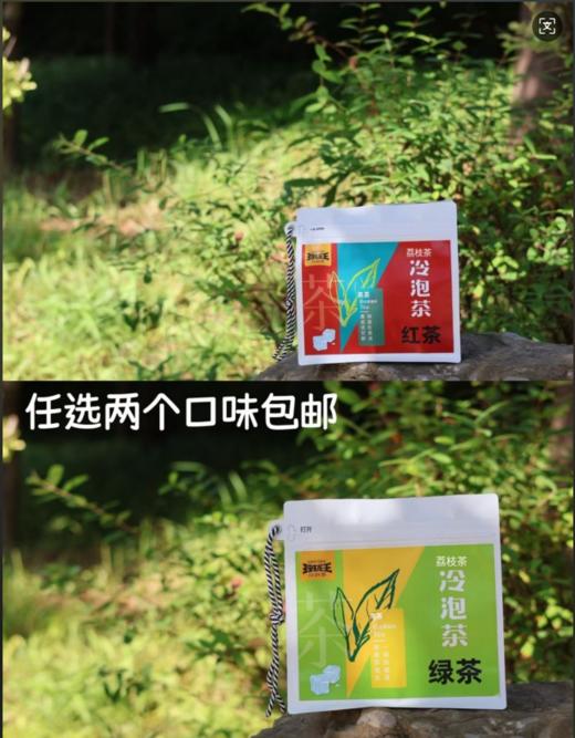 玲珑王冷泡茶/茉莉花茶、桂花茶、绿茶、红茶/任选两包包邮到家！ 商品图1