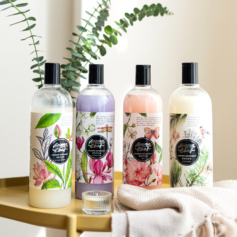 【香氛洗衣液1L*2瓶】 留香持久 洗护柔香四合一精 适用多种面料衣物洗涤AA