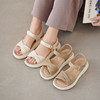 【夏季新款】西村名物2025年夏季新款舒软平底系扣运动凉鞋沙滩凉鞋T25BG20801 商品缩略图0
