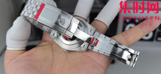 C厂劳力士日志型41mm 灰色盘 水泥灰 3235机 五珠链 904L钢 男士腕表 商品图5