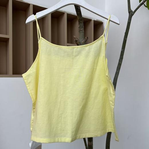 【抖音专属】黄白游·吊带（19718001D-黄白游） 商品图0