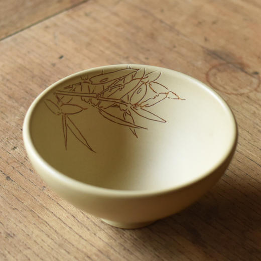 建水紫陶【 陶茶居斗笠杯】主人杯 商品图3