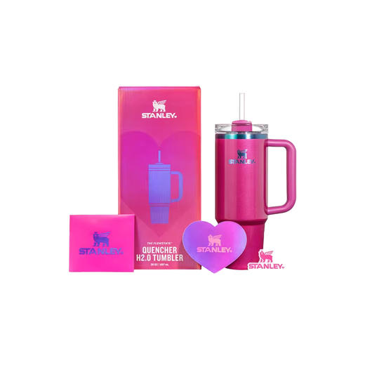 Stanley 探险系列H2.0 吸管杯887ml 深巧莓果 商品图0